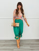Patchwork Floral All Lace LS Top (Reg. and Plus)