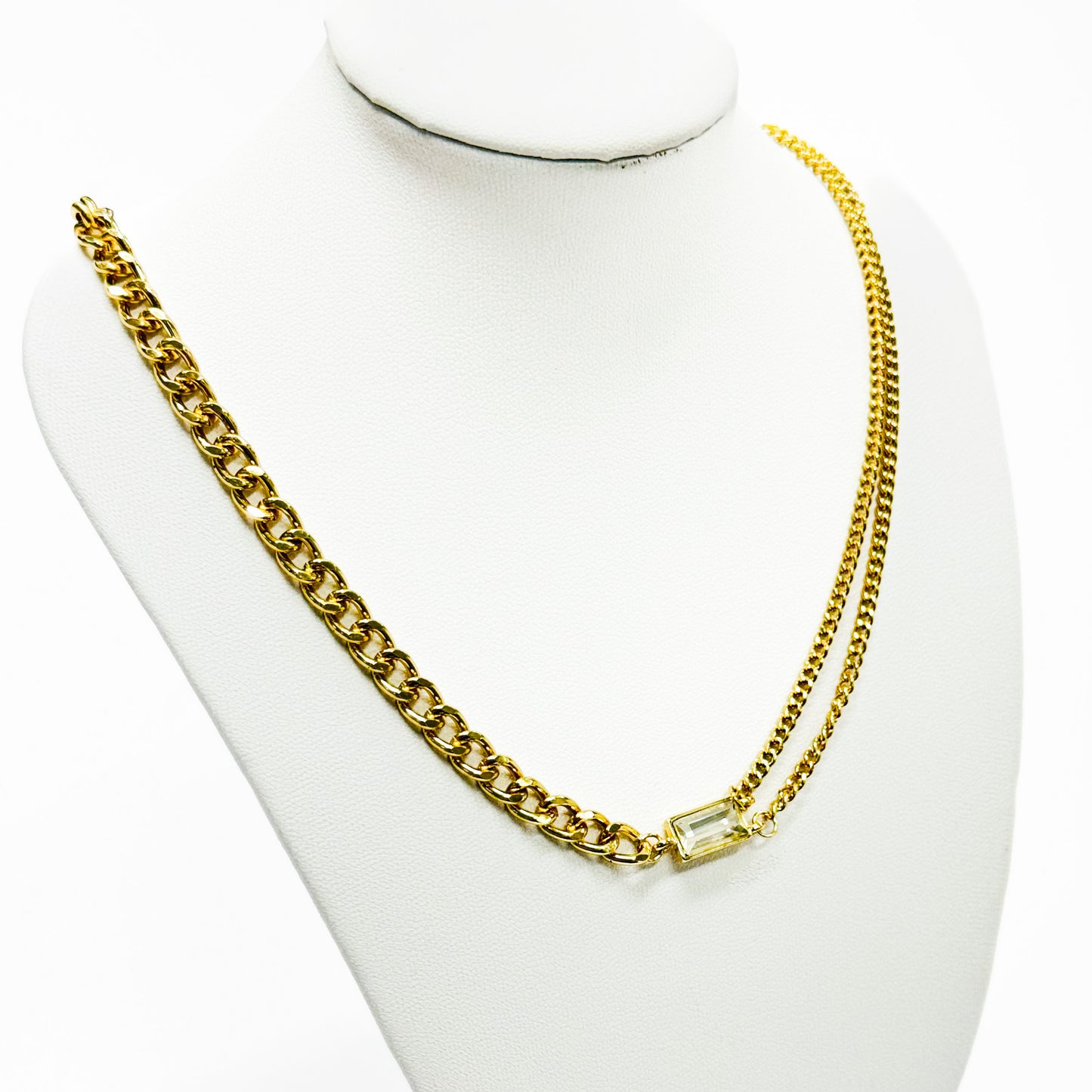 Curb Chain & More Necklace