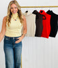 Sleeveless Turtleneck Top (Reg.) - 5 Colors