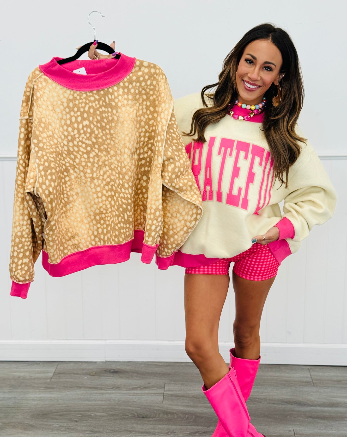 Grateful 2-Sided Mock Sweatshirt (Reg.)