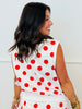 Monroe Polka Dot Sleeveless Top & Skort Set (Reg.) - 4 Colors