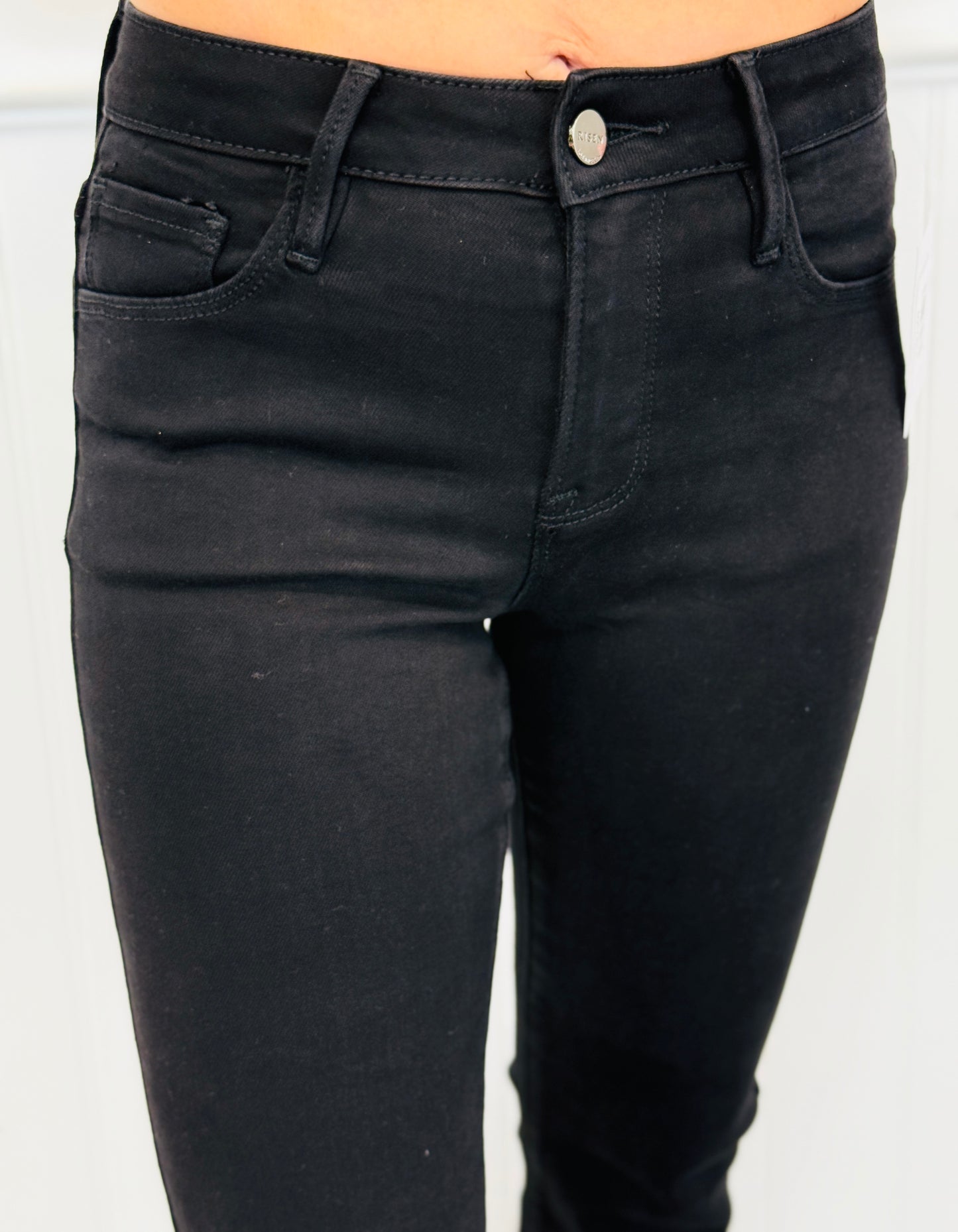 Risen Black Midnight Muse Crop Jeans (Reg & Plus)