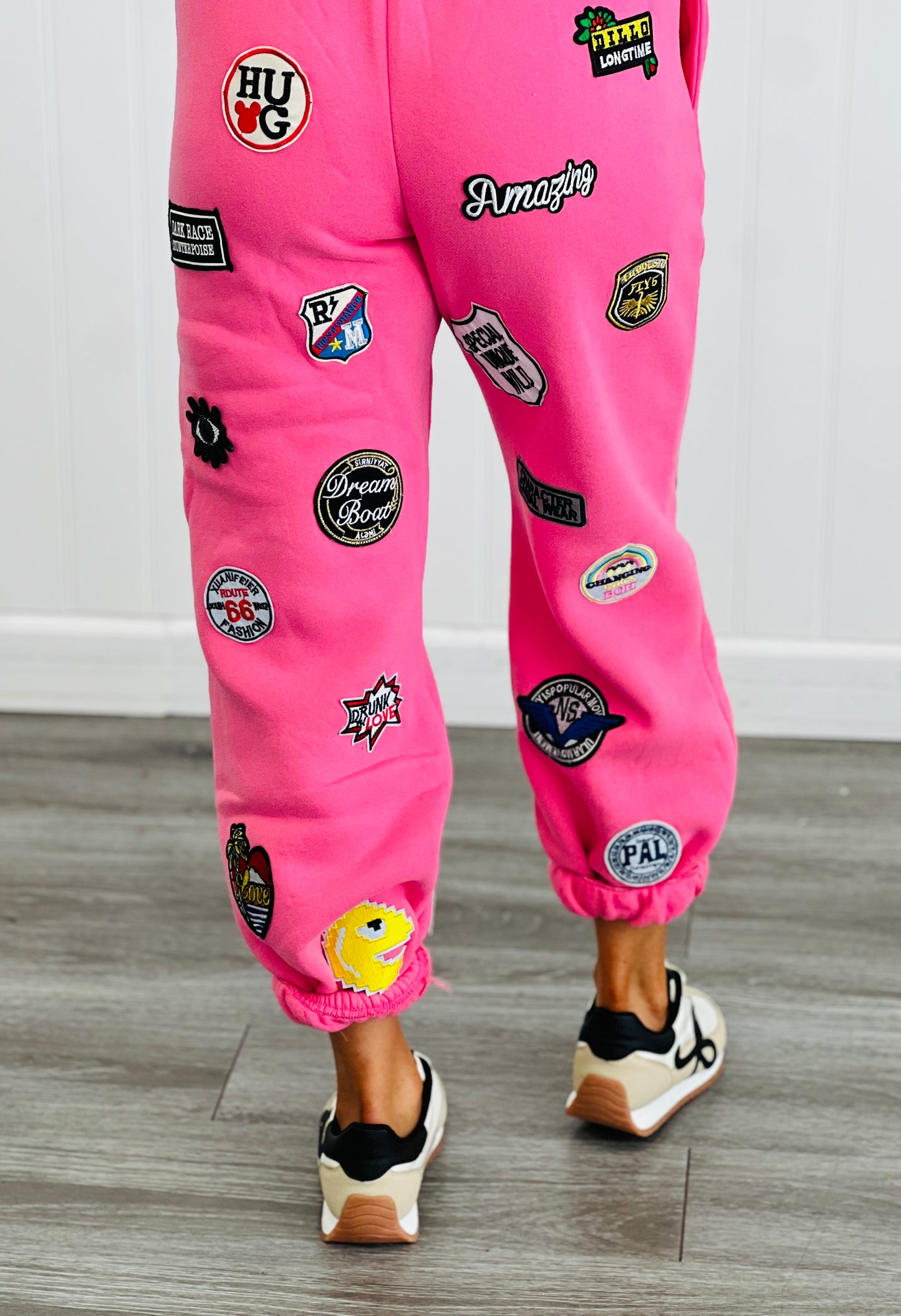Pink Patches Paradise Joggers (Reg & Plus)