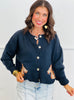 Horse Print Sweater Cardigan (Reg.)- 3 Colors