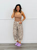 Leopard Wild Side Barrel Pants (Reg.)