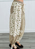 POL Sand Multi Floral Patchwork Pants (Reg.)