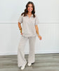 Dear Scarlett Get Comfy Quarter Zip Top & Pants Set (Reg. & Plus) - 7 Colors