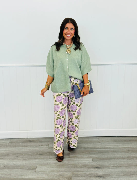 Lavender Rose Romance Pants (Reg.)