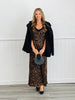 Leopard Strap Shoulder Jumpsuit (Reg.)
