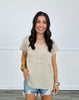 Andree Cotton Gauze Top (Reg. and Plus) - 4 Colors