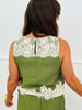 Scallop Lace Trim Solid Top (Reg.)-2 Colors