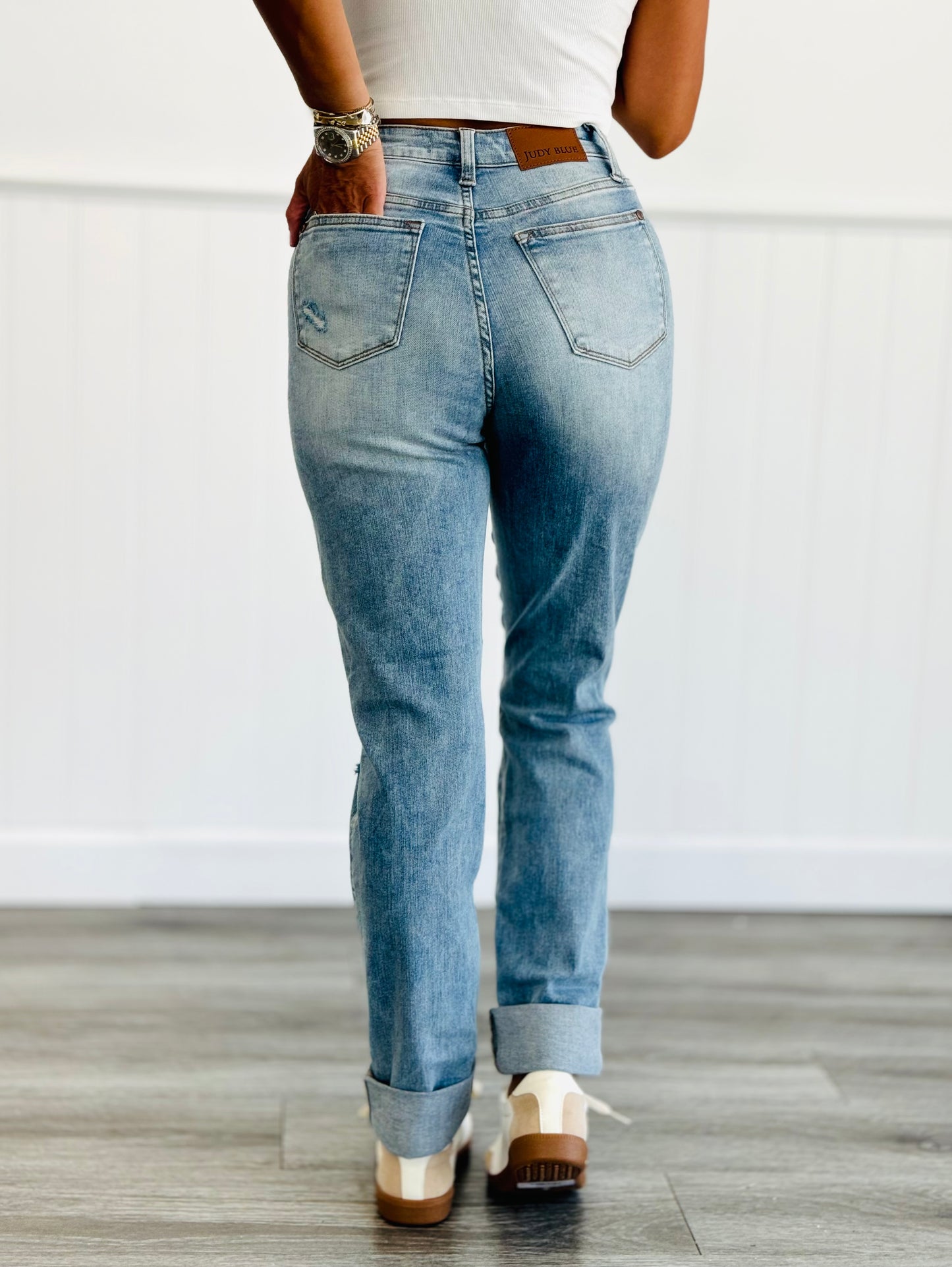 Judy Blue Can't Miss This Boyfriend Jeans (Reg. and Plus)