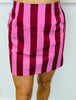 Colorful Stripe Mini Skirt (Reg.) - 3 Colors