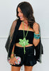 Black Sparkly Mesh Detailed Cardigan (Reg. and Plus)