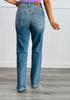 Judy Blue Do Anything Dad Straight Jeans (Reg. and Plus)