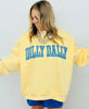 Butter Yellow Dilly Dally Reversible Sweatshirt (Reg.)