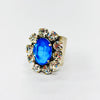 TOVA - Edith Ring in Antique Silver (3 colors)
