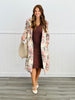 Cream Floral Duster Jacket (Reg & Plus)