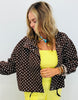Mocha Polka Dot Jacket (Reg.)