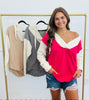 Color Block Pullover Hoodie- 3 Colors