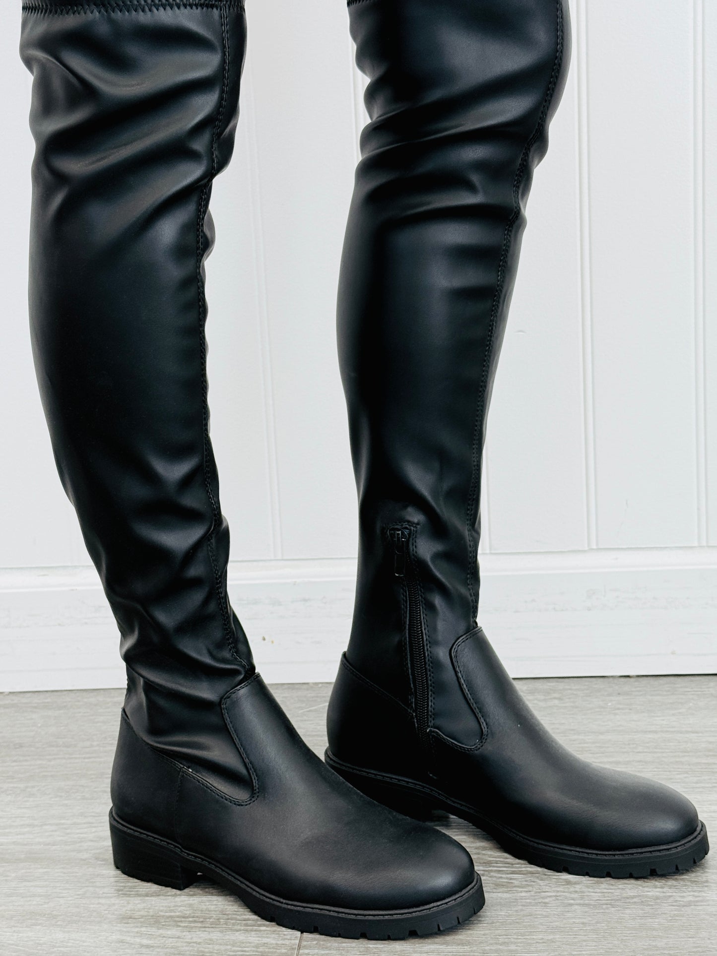 Black Anywhere With You Boots