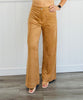 Camel Faux Suede Pants (Reg & Plus)