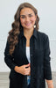 Long Lace Button Up Jacket (Reg. & Plus)- 2 Colors