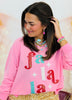 Fa La La French Terry Pullover (Reg. and Plus)