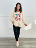 Christmas Cherries Fleece Sweatshirt (Reg. and Plus)