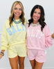 Ditsy Print Sweat Shorts (Reg.) - 2 Colors