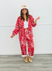 Red Bandana Print Bomber Jacket (Reg.)