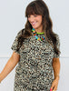 Leopard Print Top & Shorts Set (Reg.)