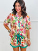 Jungle Oasis Ruffle Pajama Set (Reg. and Plus)