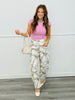 White Tree Camo Wide Leg Pants (Reg & Plus)