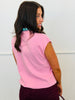 Emilie Mock Neck Cap Sleeve Sweater Top (Reg.)
