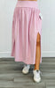 Curve Appeal Midi Skirt (Reg.)-2 Colors