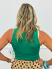 Kelly Green Ribbed Tank Top (Reg.)