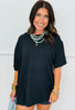 Brushed Hacci Boyfriend Tee (Reg.) - 4 Colors