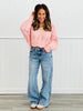Precious Pink Popcorn Yarn Sweater (Reg.)