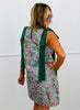 Purple Floral Jacquard Mini Shift Dress (Reg.)