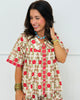 POL Cream Multi Floral Button Down Top (Reg.)
