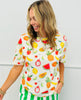 Fruit Salad Weekend Waffle Tee (Reg. and Plus)