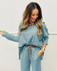 Cozy Striped Lounge Top (Reg & Plus) - 6 Colors