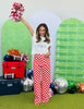 Denim Checkered Pants (Reg.)- 4 Colors