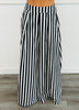 Striped Palazzo Pants (Reg. and Plus) - 5 Colors