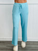 Mid Rise Draw Cord Lounge Pants (Reg.)-2 Colors