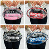 Houndstooth Clear Football Stadium Bag (4 colors)