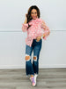 Polka Dot Bliss Organza Blouse (Reg)-3 Colors