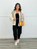 POL Cream Multi Thermal Quilted Contrast Jacket (Reg)