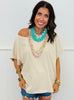 Cotton Slub Boat Neck Tee (Reg.)-8 Colors
